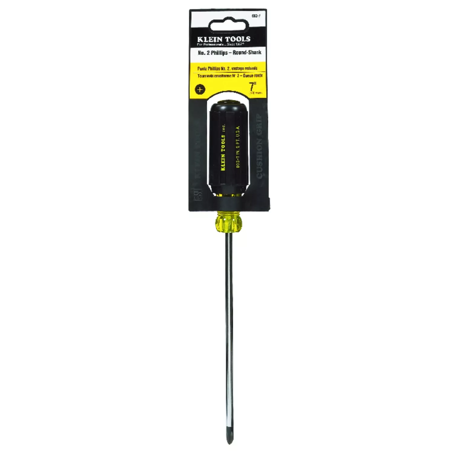 #2 Phillips Screwdriver, Cushion-grip, 7 X 11-5/16 In.