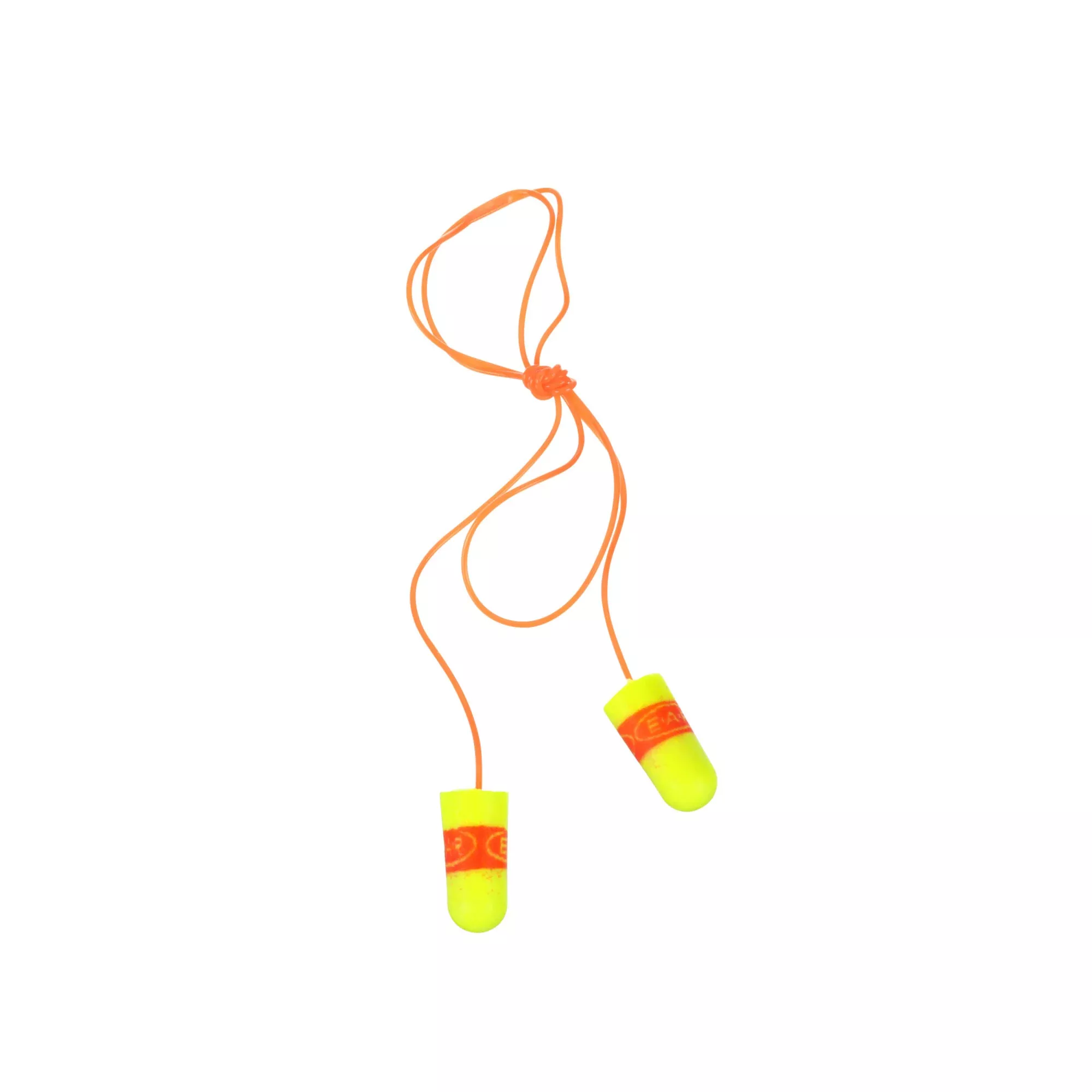 3M E-A-Rsoft SuperFit Earplugs 311-1254, Corded, Poly Bag, RegularSize