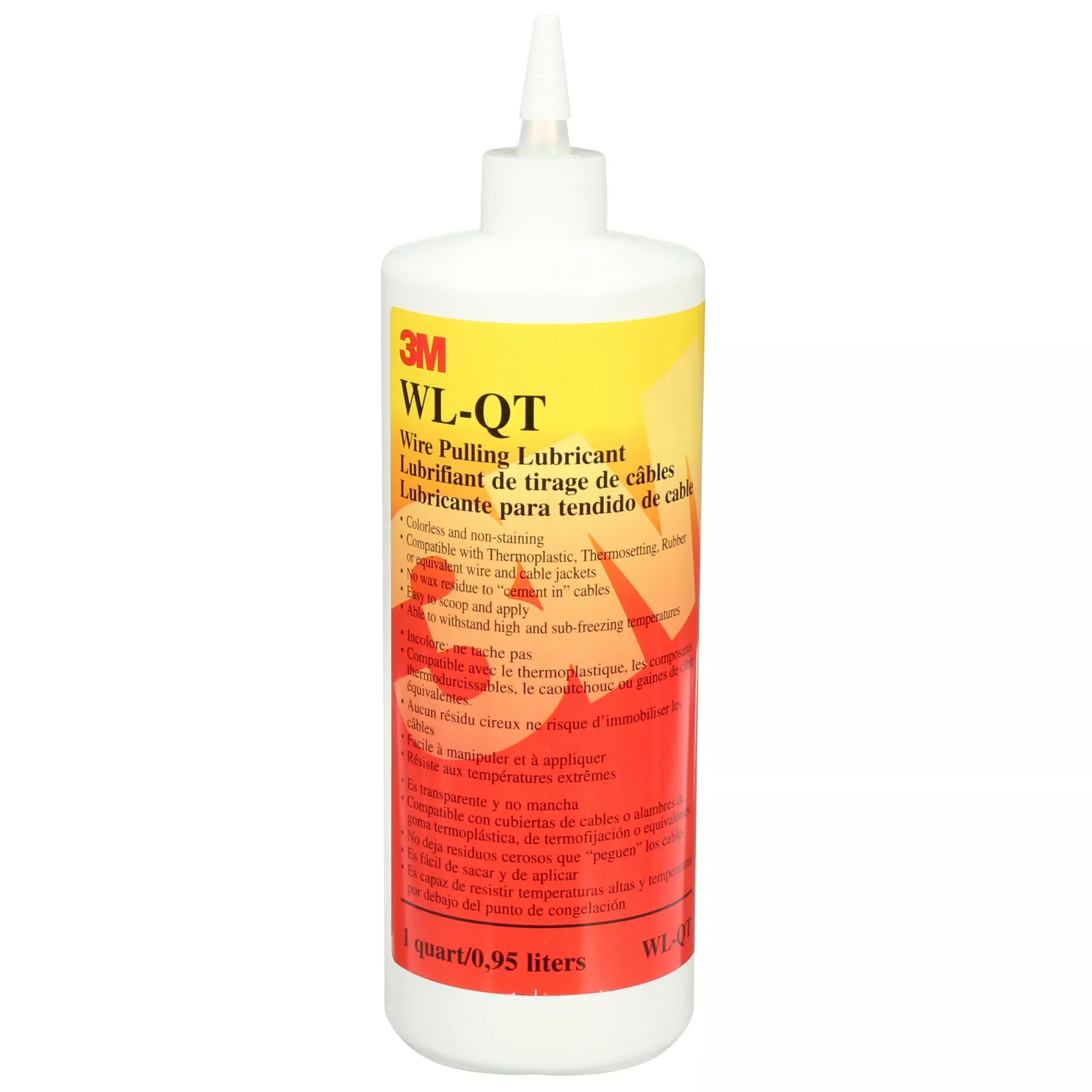 3M Wire Pulling Lubricant Gel WL-QT, One Quart
