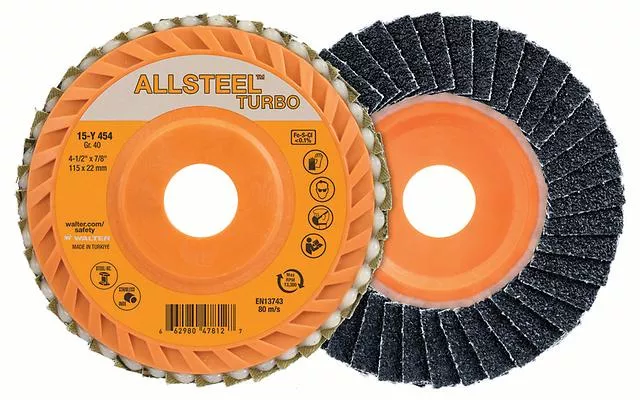 Abrasive Disc - Walter ALLSTEEL™ TURBO Abrasive Discs, 15Y