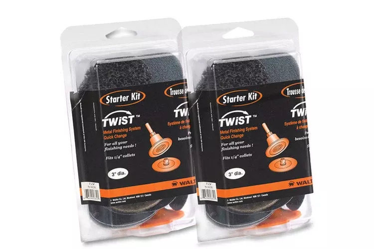 Abrasive Kit - Walter Twist Starter Kit - 2" Assortment, 04Z992