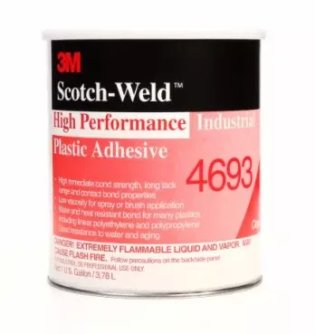 Adhesive - 3M™ High Performance Industrial Plastic Adhesive, 4693