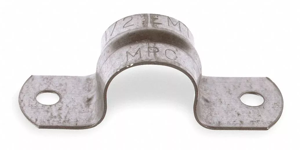 Approved Vendor 3LV29 Two Hole Conduit Strap, Steel