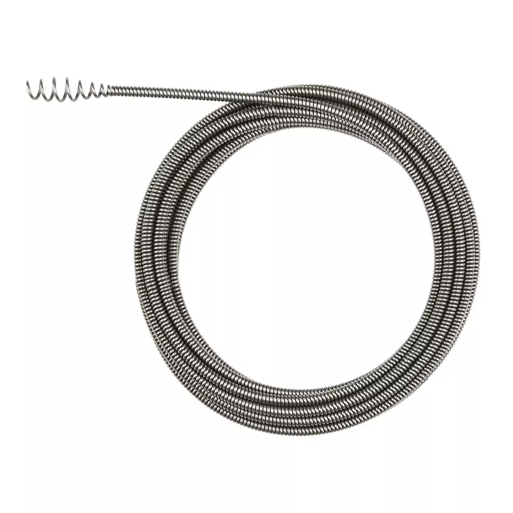 Auger Replacement Cable - Milwaukee 1/4" X 25' Bulb Head Replacement Cable, 48-53-2579
