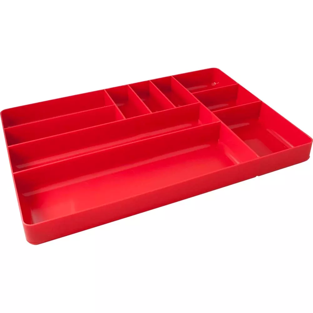 Bin - Gray Tools 10 Compartment Tray Organizer, 94702
