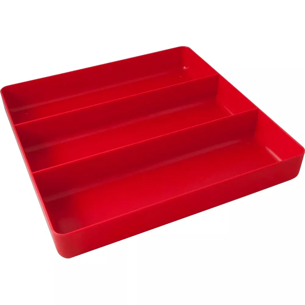Bin - Gray Tools 3 Compartment Tray Organizer, 94701