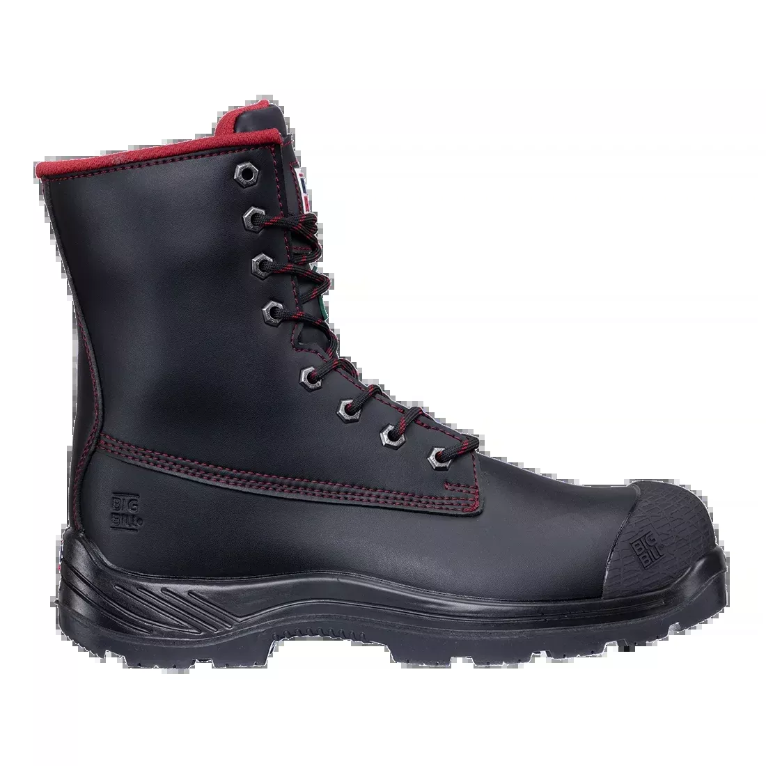 Boots - Big Bill Big Red Men's Microfiber Work Boots 8", BB4002