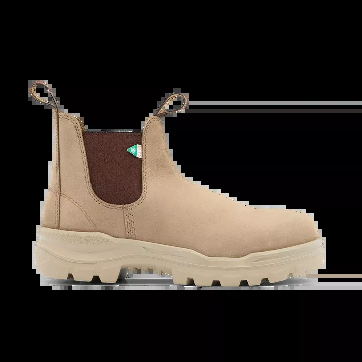 Boots - Blundstone Rotoflex Work & Safety Boot, Stone, 8303