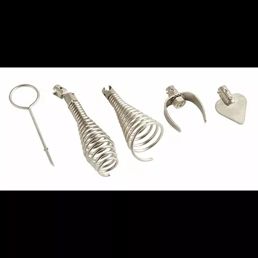 Cable Head Attachment Kit - Milwaukee 5 PC Medium w/ RUST GUARD™ Plating, 48-53-2790