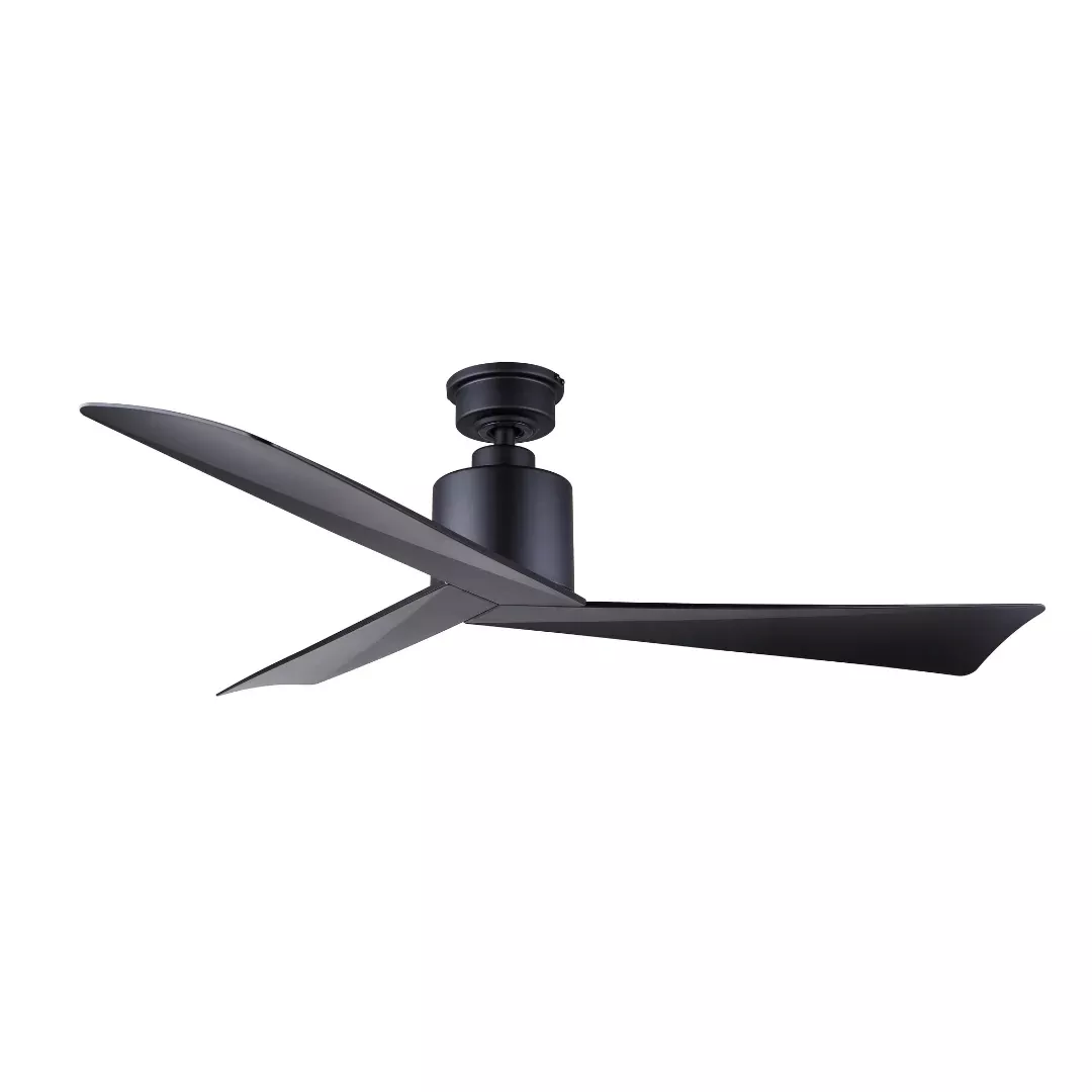 Ceiling Fan - Canarm 52" ELI Matte Black Ceiling Fan, CF52ELI3BK