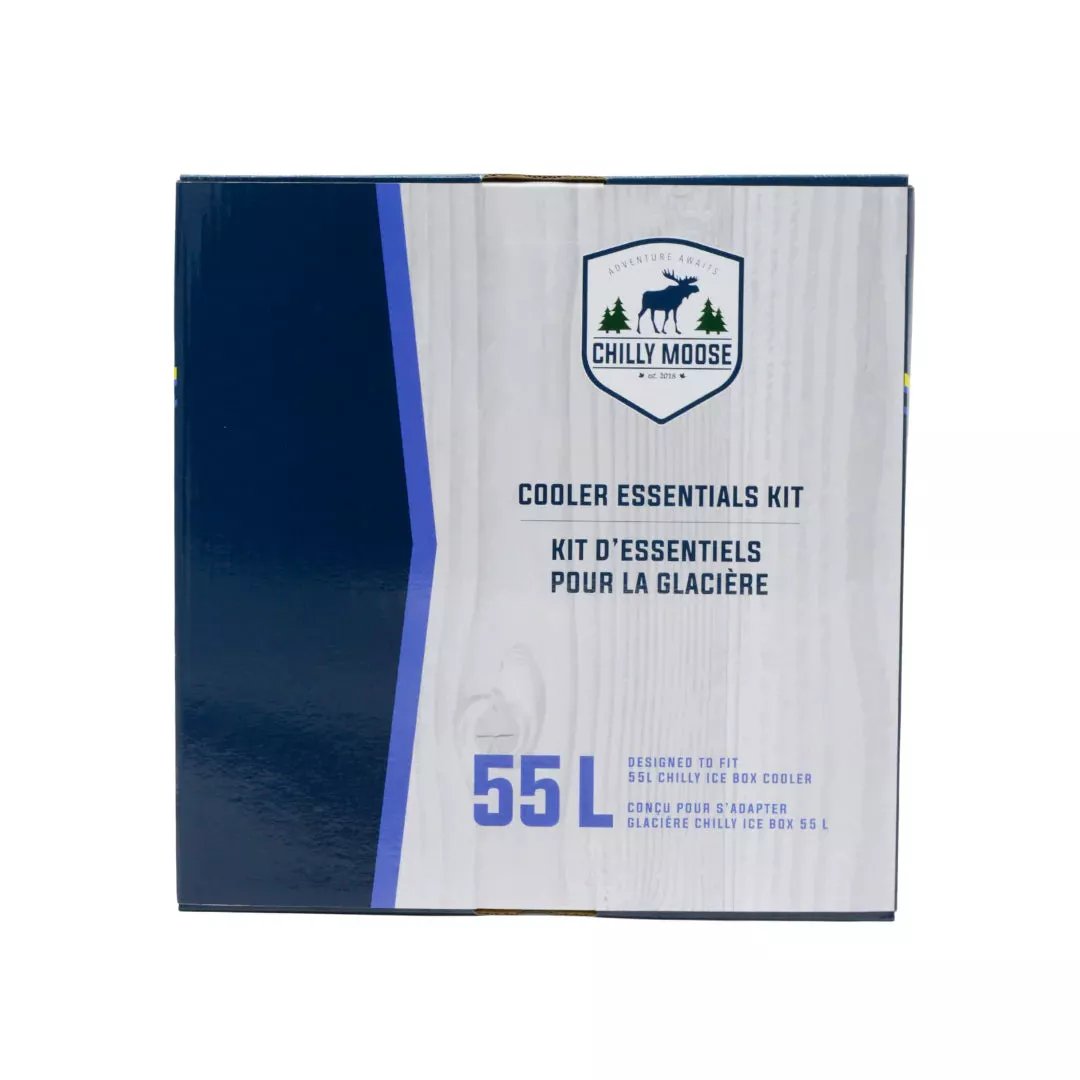 Cooler Accessories - Chilly Moose Ice Box Essentials Kit, Various Sizes