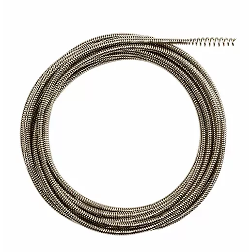 Coupling Cable - Milwaukee 1/4 in. x 25 ft. Inner Core Bulb Head Cable w/ Rust Guard™ Plating, 48-53-2563