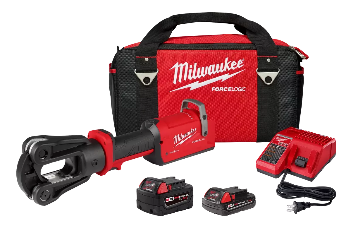 Crimper Kit - Milwaukee M18™ FORCE LOGIC™ 12T Latched Linear Crimper, 2878-22