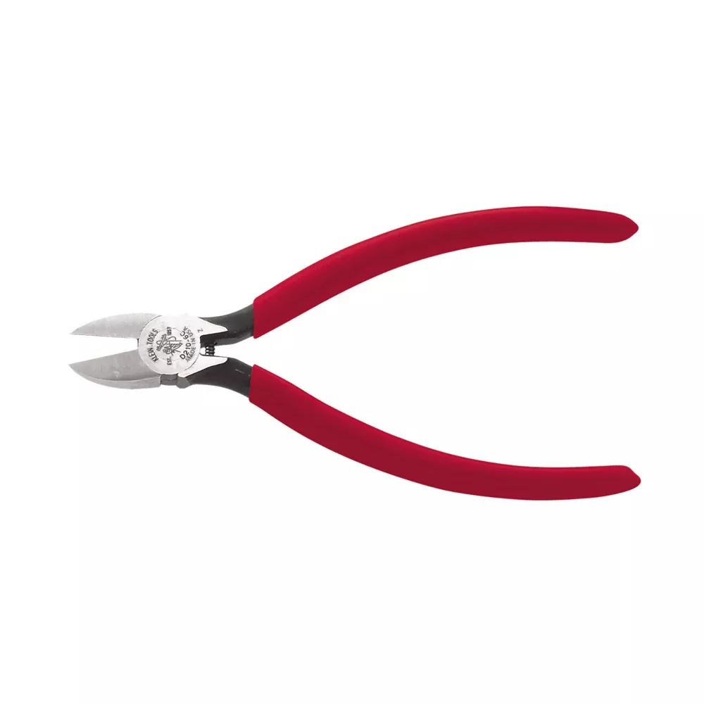 Cutting Pliers - Klein Tools Diagonal Cutting Pliers, Semi-Flush, 6", D210-6C