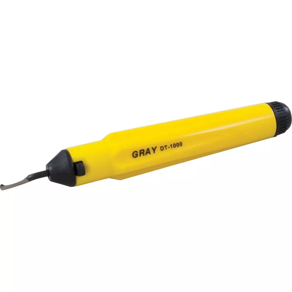 Deburring Tool - Gray Tools 3 Piece Deburring Tool Set, DT1000