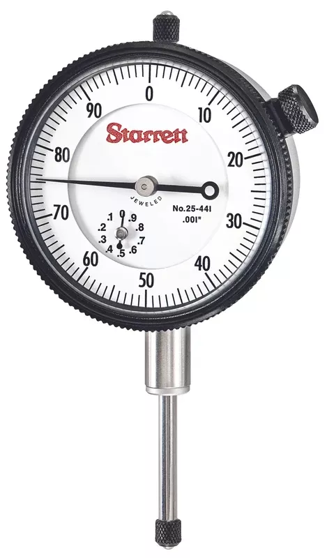 Dial Indicator - Starrett Dial Indicator with SLC, 25-441J W/SLC