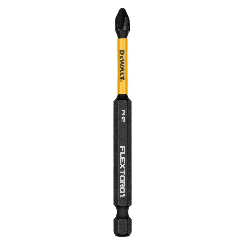 Drill Bit - DEWALT FLEXTORQ 3.5" Phillips #2 (1 PK), DWAF3PH2IR