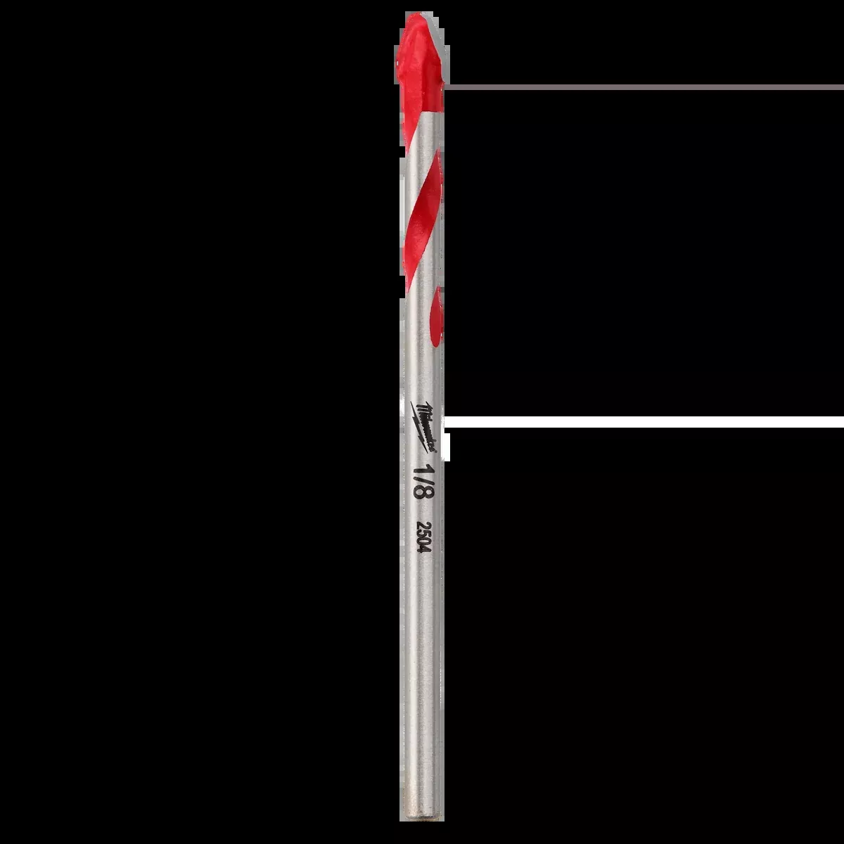 Drill Bit - Milwaukee Hard Tile and Glass Bit, Various Sizes