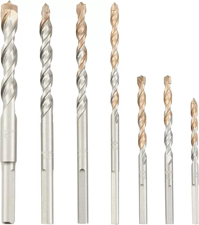 Drill Bit Set - DeWalt Masonry Percussion Drill Bit Set, DW5207