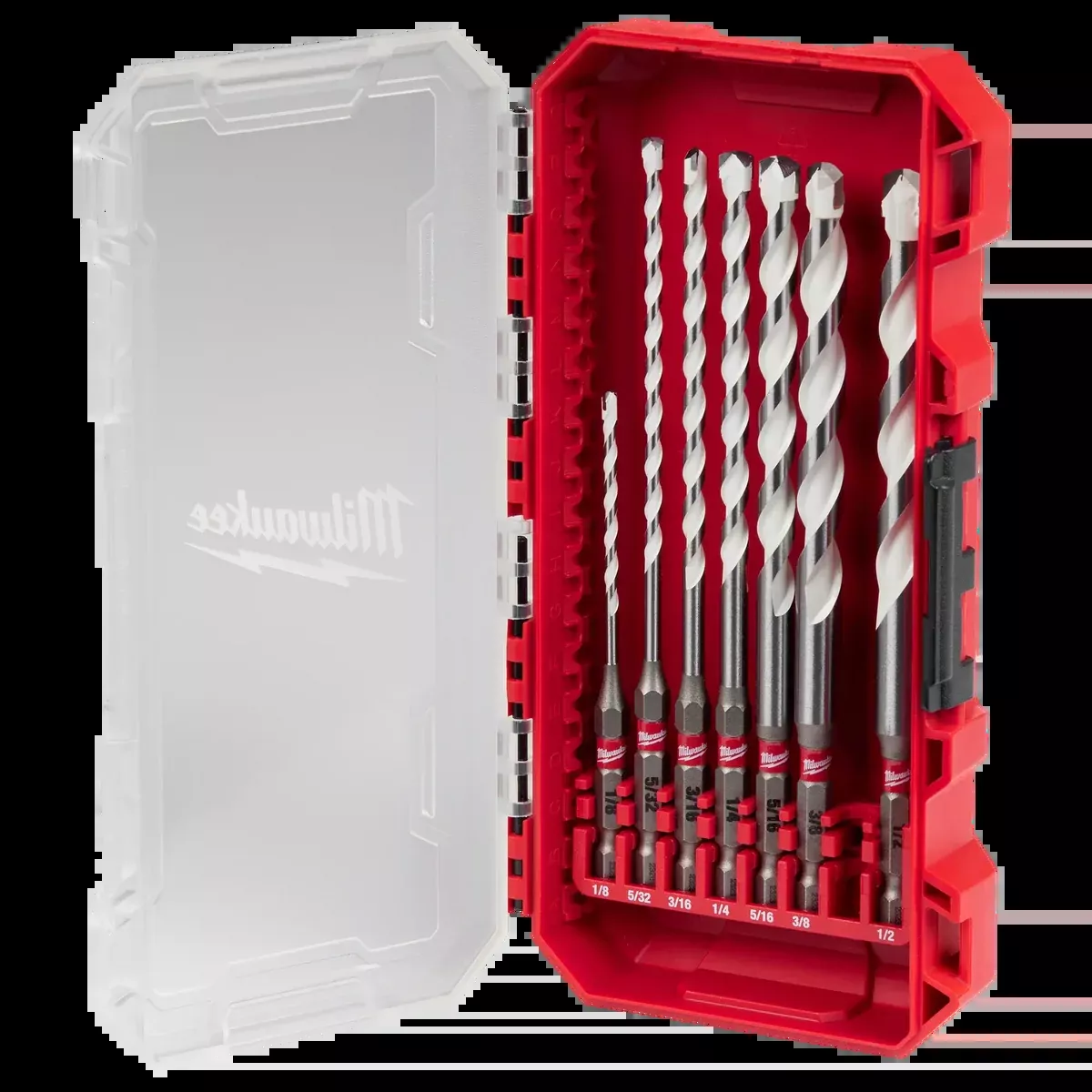 Drill Bits - Milwaukee SHOCKWAVE Impact Duty™ Carbide Multi-Material Drill Bit Set - 7PC, 48-20-8899
