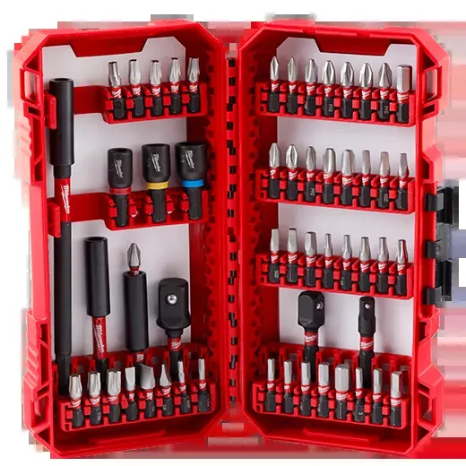 Drill Bits - Milwaukee SHOCKWAVE Impact Duty™ Driver Bit Set - 55PC, 48-32-4096