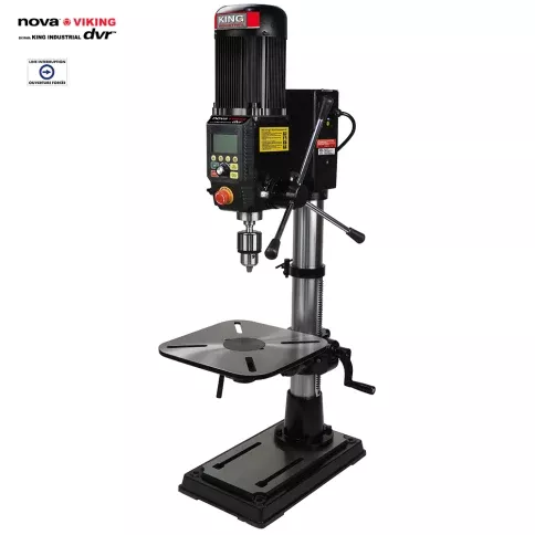 Drill Press - King Canada 16" Nova Viking DVR Benchtop Drill Press, 83702