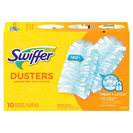 Duster - Swiffer Unscented Refills 10 Count Box (Case of 4 Boxes), PGC13195