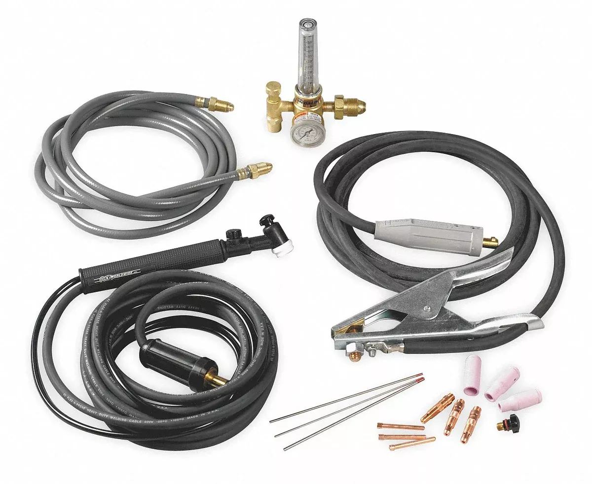 ESAB 10-4080 TIG Torch Kit, Air-Cooled, 12-1/2 ft