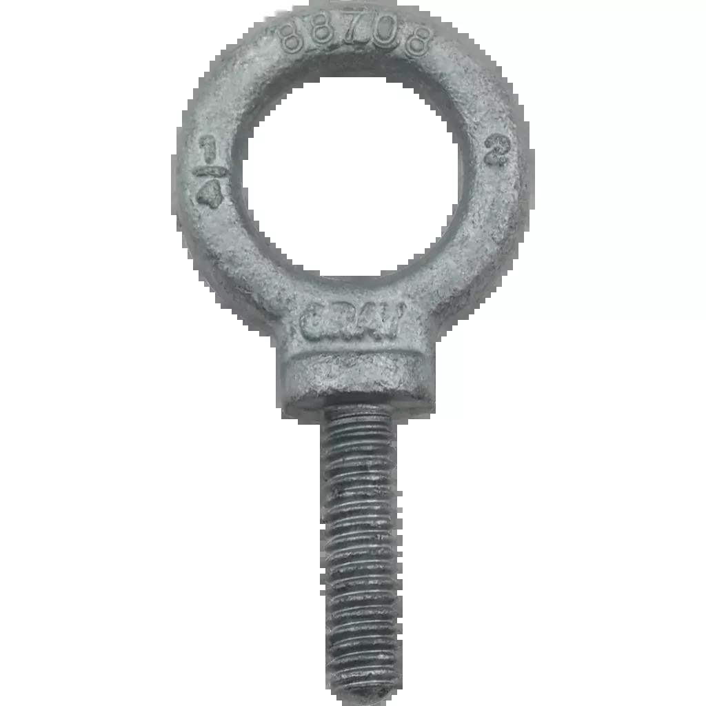 Eye Bolts - Gray Tools Galvanized Eye Bolts - Shoulder Pattern, Various Sizes