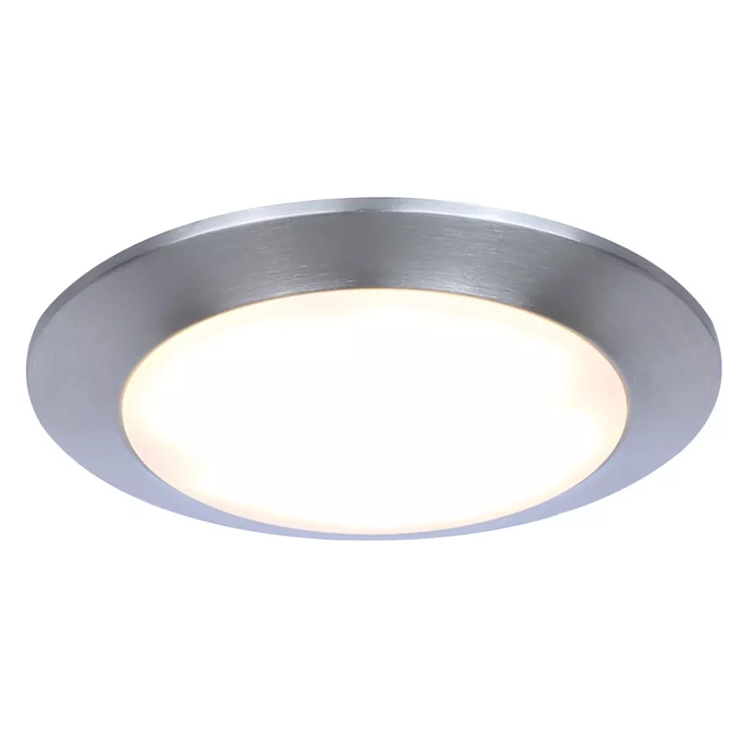 Flush Mount - Canarm Brushed Nickel LED Disc Light, DL6151BN