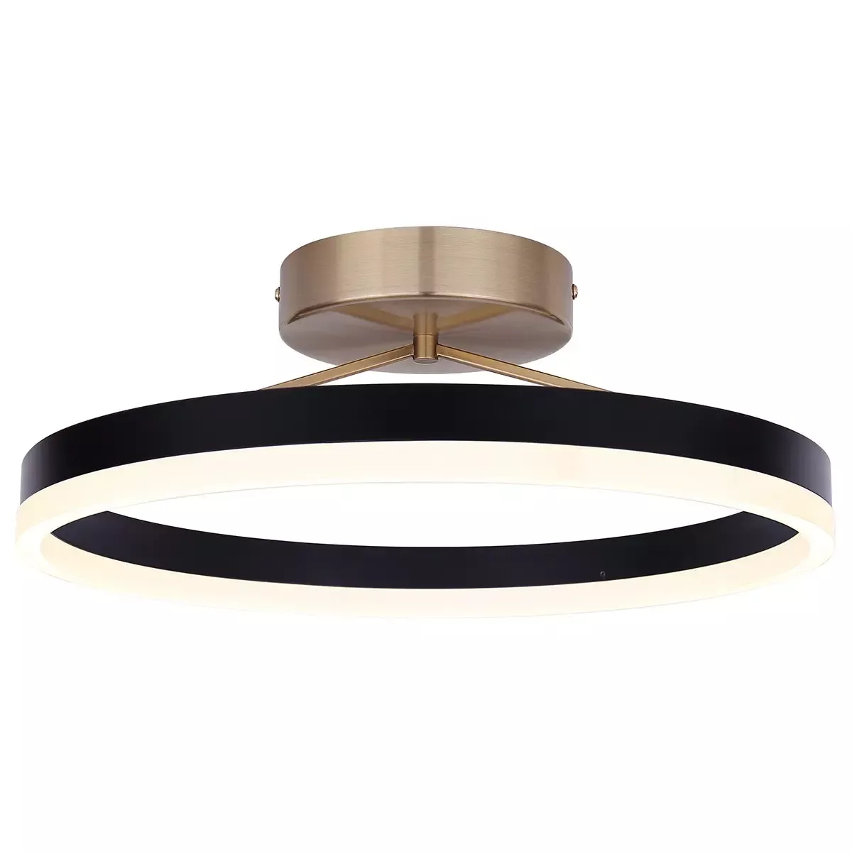 Flush Mount - Canarm LOUIE LED Flush Mount, LFM335A16BKG