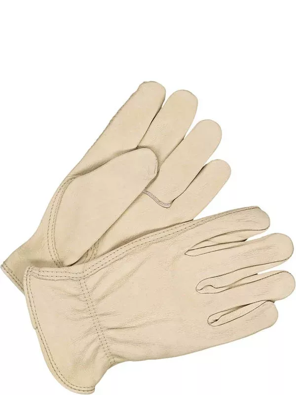 General Purpose Gloves - Bob Dale Grain Cowhide Driver, 20-1-374