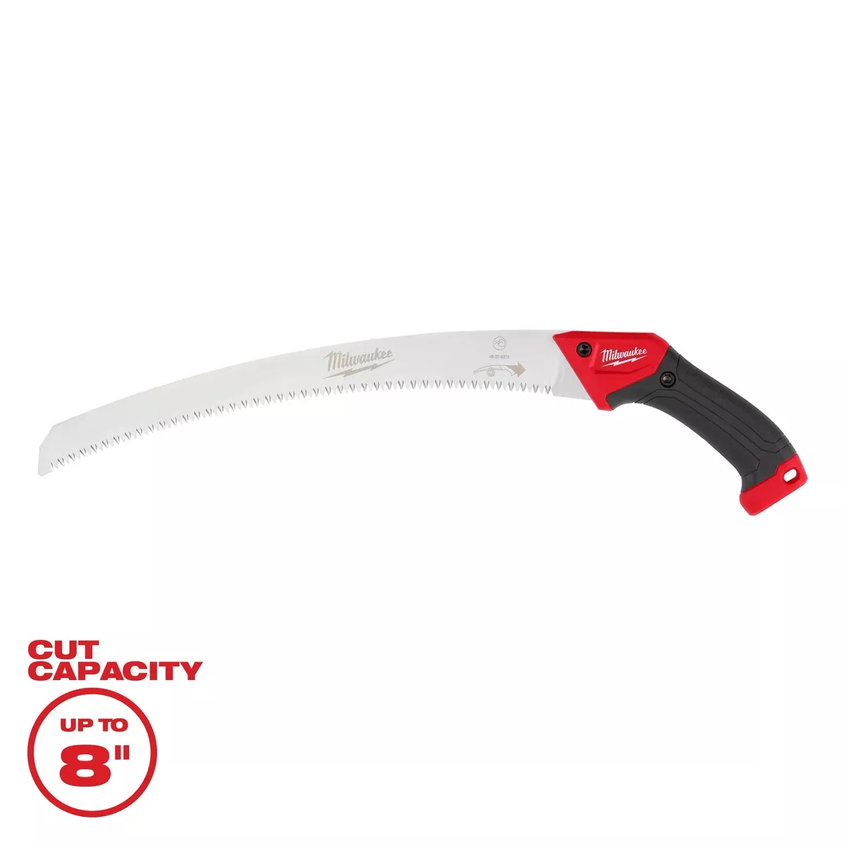 Hand Saw - Milwaukee 14" Fixed Pruning Saw, 48-22-9372