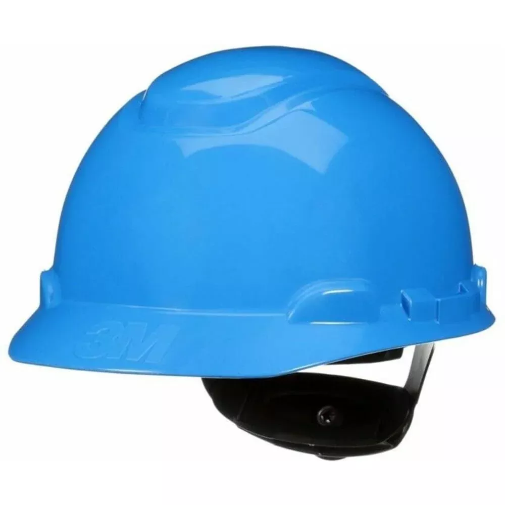 Hard Hat - 3M™ SecureFit™ Hard Hat with UVicator, 4-Point Pressure Diffusion Ratchet Suspension, H-703SFR-UV / H-701SFR-UV