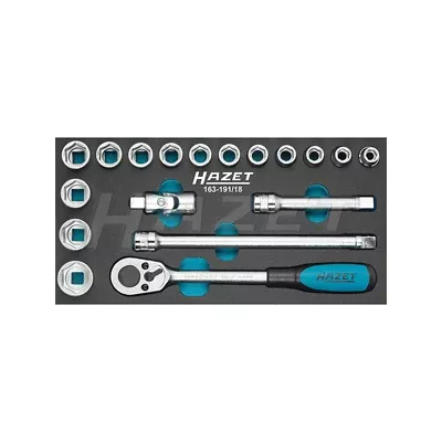 Hazet 163-191/18Socket set