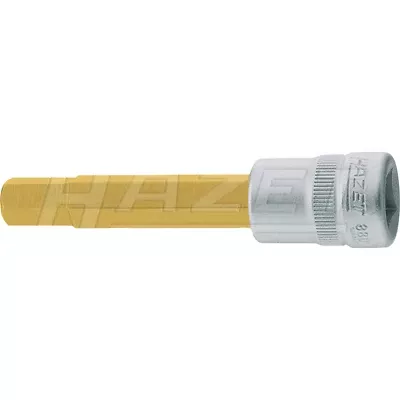 Hazet 8801-9 10mm (3/8") Hexagon 9-9 Profile TiN Screwdriver Socket