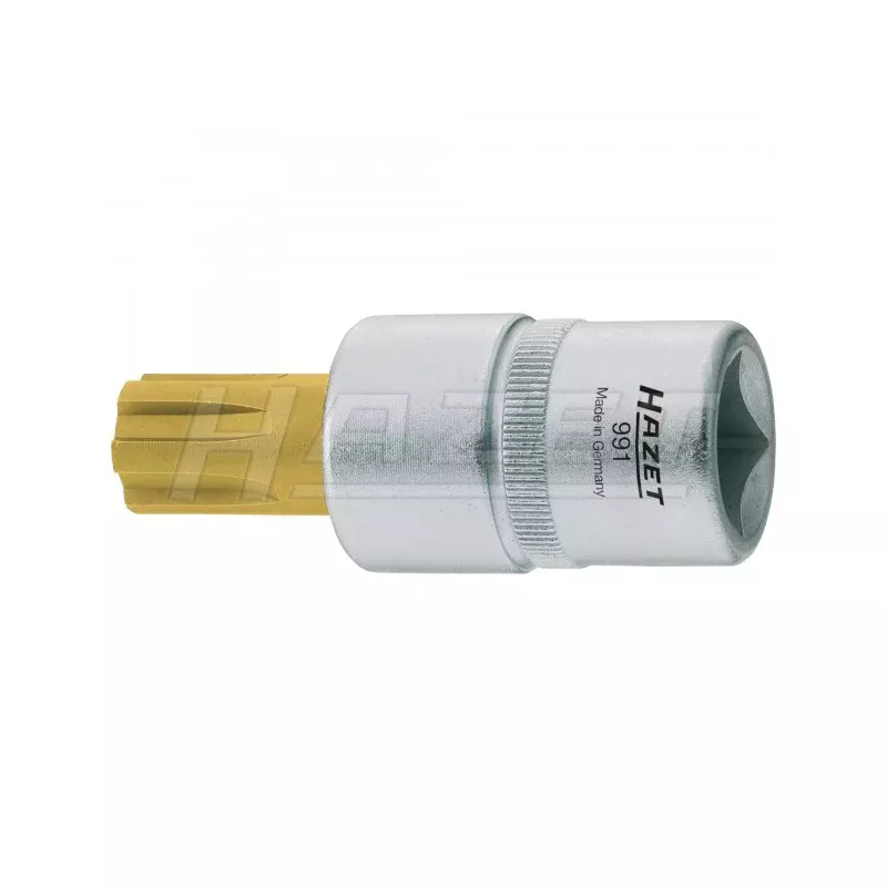 Hazet 991-7 M7 Spline Ribe-Cv 1/2 Square Screwdriver Socket