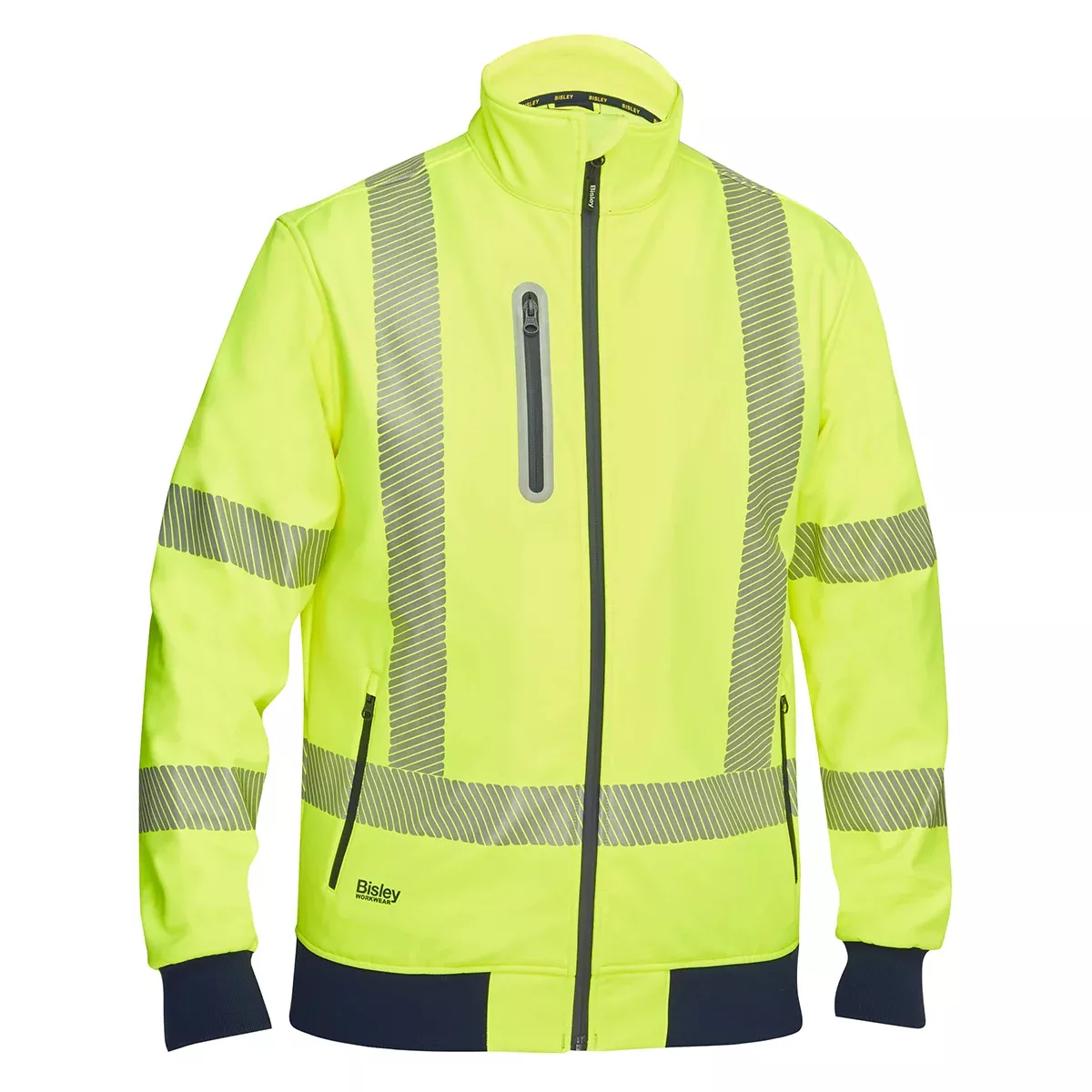 Jacket - PIP Bisley ANSI Type R Class 3 CSA Z96 X-Back Softshell Jacket, PC333M6979X