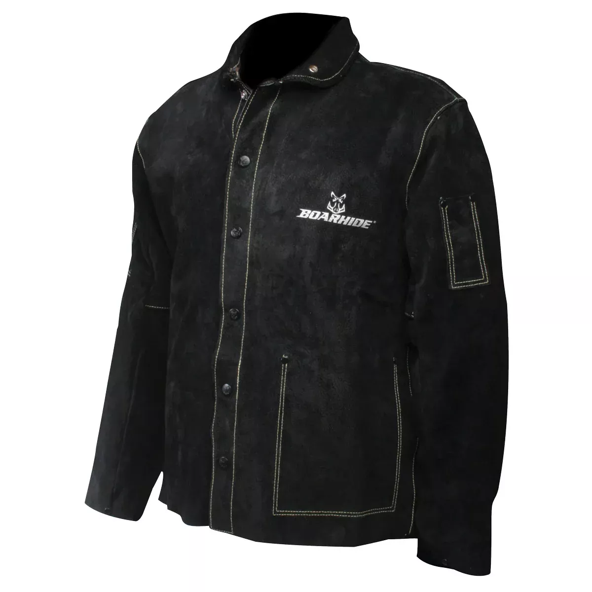 Jacket - PIP Caiman 30" Black Boarhide Coat / Jacket, GP3029