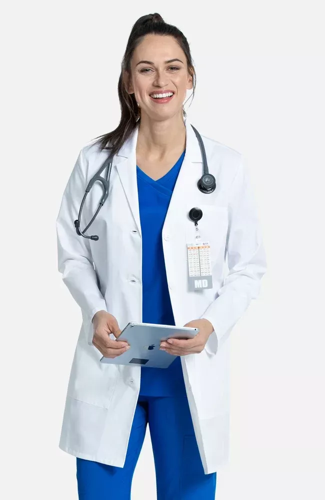 Lab Coat - Cherokee Women's 33" Consultation Lab Coat, CK452