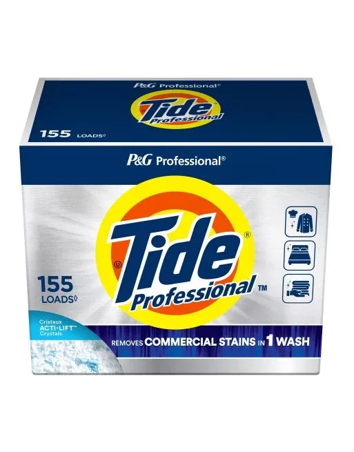 Laundry Detergent - Tide Professional Super Compact Base Powder Laundry Detergent, 1/5.6kg, PNG-30772-14120