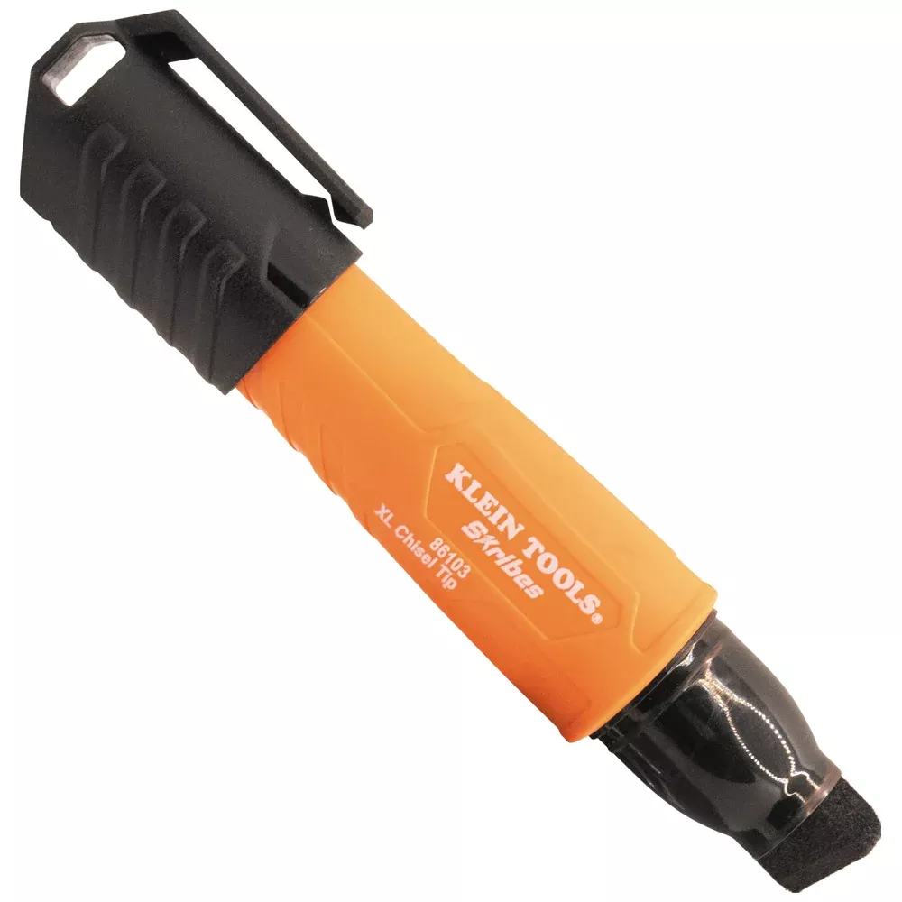 Markers - Klein Tools Skribes™ Chisel Tip Permanent Marker XL (Black), 86103