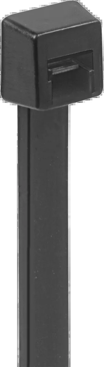 McMaster 7130K55 Nylon Plastic Cable Tie, Standard, 11" Long, 3" Max Bundle Diameter, Black, UV Resistant, Pack of 100