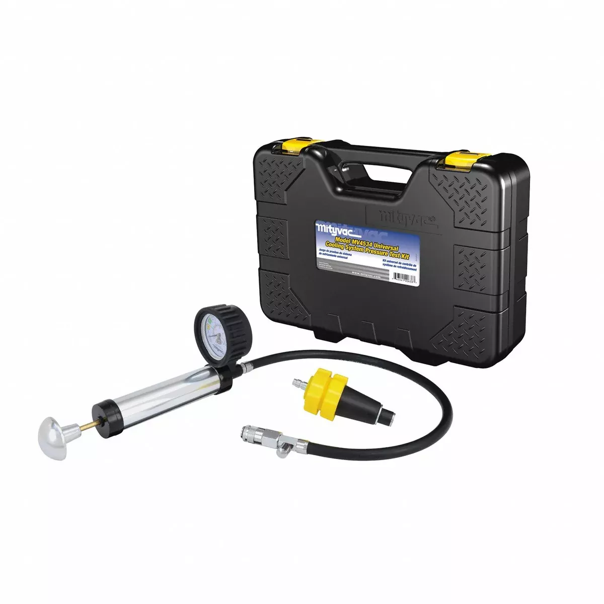 Mityvac MV4534 Universal Cooling System Test Kit, Cooling System Pressure Tester, Cooling System Service