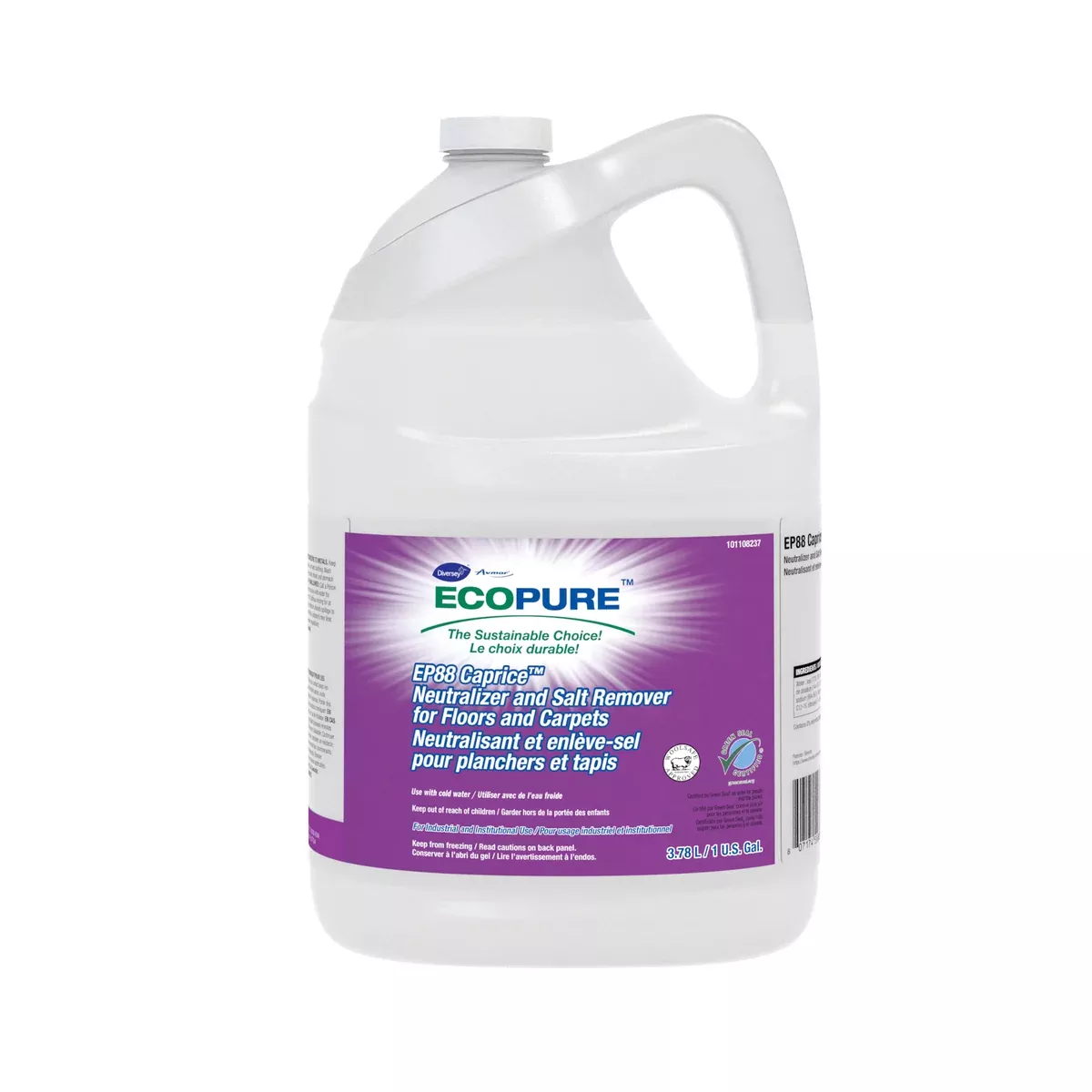 Neutralizer - Diversey EP88 Caprice Neutralizer and Salt Remover, 4 x 1 gal./3.78 L, 101108237
