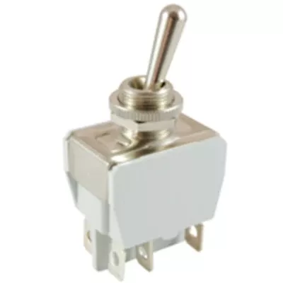 NTE Electronics 54-363 SWITCH BAT HANDLE TOGGLE DPDT 15A 250VAC