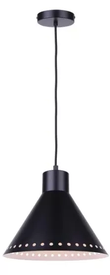 Pendant Light - Canarm ALBIE Pendant, IPL1237A01BK