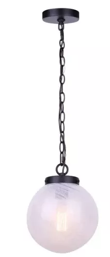 Pendant Light - Canarm SONNET Pendant Light, IPL2259B01BK