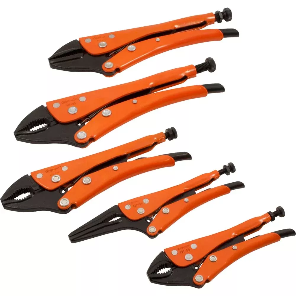 Plier Set - Gray Tools Grip-On 5 Piece General Service Set, BK-SET5-89