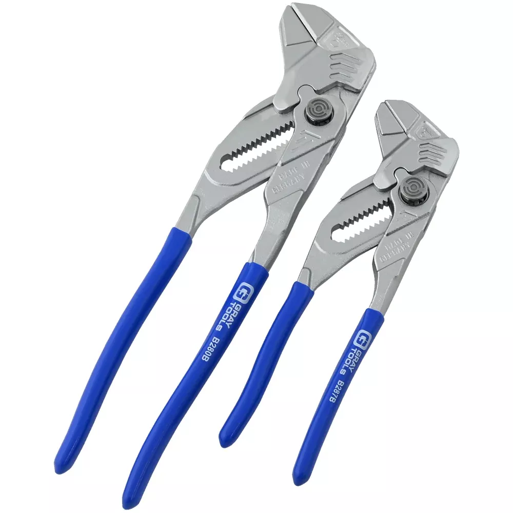 Pliers - Gray Tools 2 Piece Pliers Wrench Set, B2PLS